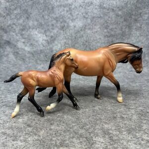 Breyer Dartmoor Mare & Foal 62043 Set Mealy Bay Dartmoor Pony Haflinger